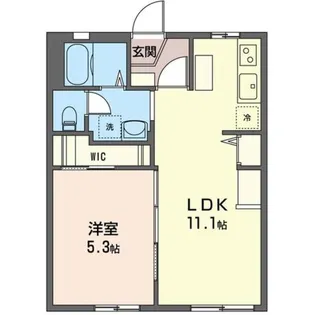 東京都西東京市下保谷2【アパート】の間取り