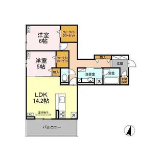 DiosPersimmon長泉II棟【3階】の間取り