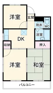 レスポアール冨沢【3階】の間取り
