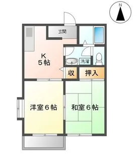 カームホーム(Calm Home)【2階】の間取り