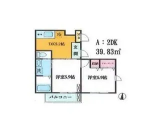 ブランボア【2階】の間取り