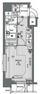 ガラ・グランディ日本橋【10階】の間取り