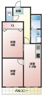 オリブマンション【3階】の間取り