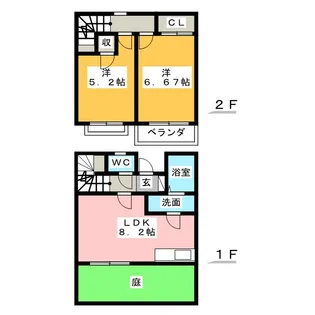 愛知県名古屋市緑区姥子山4【一戸建】の間取り