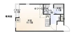 THE ROOM新検見川【1階】の間取り