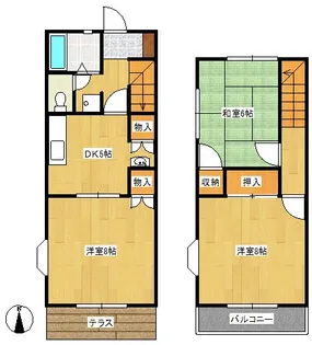 千葉県船橋市藤原2【アパート】の間取り