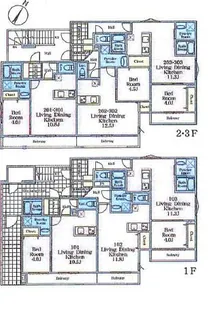 エクレール松が枝【2階】の間取り
