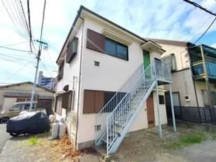 エコーハイツA棟【1階】の外観