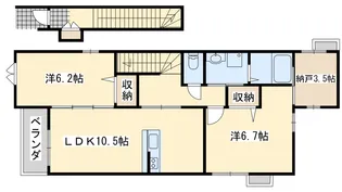 グランディオ【2階】の間取り