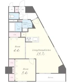 東京都文京区向丘1【マンション】の間取り