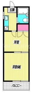 東京都中野区弥生町5【アパート】の間取り