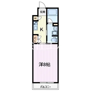 GENOVIA西川口【2階】の間取り