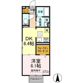 MAISON SUZUKI【1階】の間取り