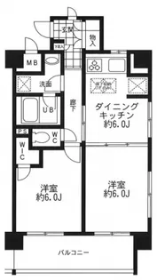 リガレーヴ【2階】の間取り