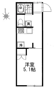 三高・グリーンヒル【1階】の間取り