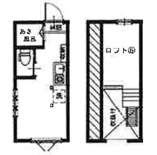 アーバンプレス高田馬場X【2階】の間取り