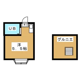セゾン沼袋【2階】の間取り
