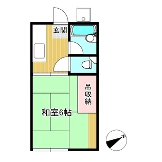 rycom河辺【1階】の間取り