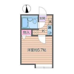 ソレーユ船堀【1階】の間取り