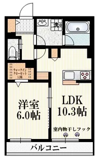 リブレ祖師谷【2階】の間取り