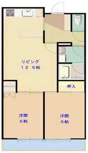 サンヒルズA棟【3階】の間取り