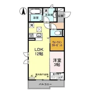 チェレステ【1階】の間取り