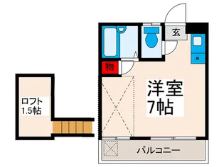 パークサイドN【1階】の間取り