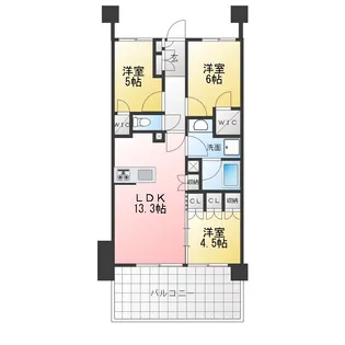 プロミライズ青葉台B-2【1階】の間取り