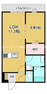 ミストラル【2階】の間取り