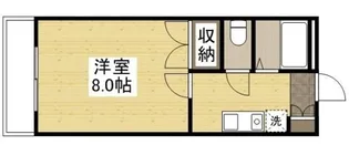 ベンハウス大元【4階】の間取り