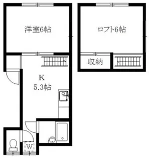 グランツ20【2階】の間取り