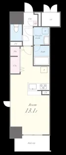フレール上前津【5階】の間取り