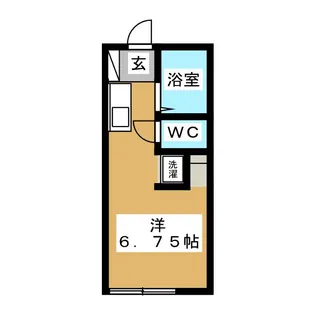 ライタス横浜白楽【1階】の間取り