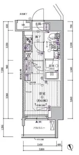 メインステージ立川VI【4階】の間取り
