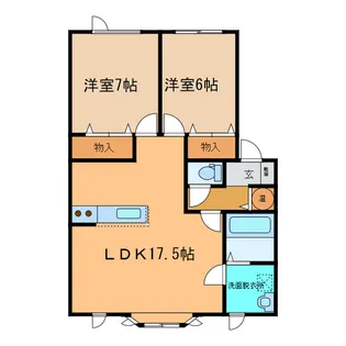 ユトリロ2【2階】の間取り