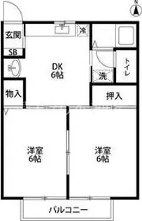 NOBLE RESIDENCE【1階】の間取り