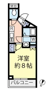グランヴァン西馬込III【2階】の間取り
