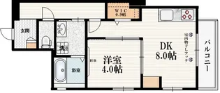 メゾン二神【2階】の間取り