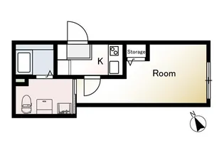 R2ハイツ(仮)【2階】の間取り