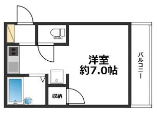 ハイツ蓮池【2階】の間取り