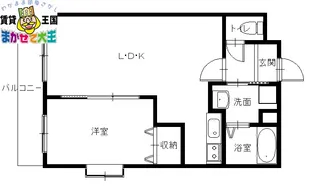 SGB浜町【5階】の間取り