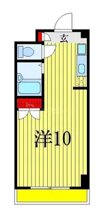 ネクサス実籾【3階】の間取り
