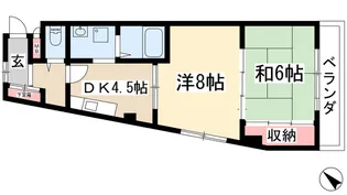 はやし第三ビル【2階】の間取り