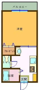 ロマーノ花園【3階】の間取り