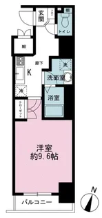 メインステージカテリーナ恵比寿駅前【3階】の間取り