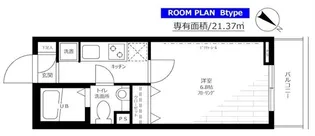 ステージグランデ日本橋【9階】の間取り