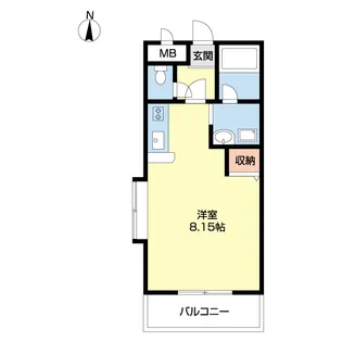 NorthValley【2階】の間取り