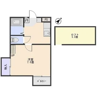 ルースレジデンツァ【2階】の間取り