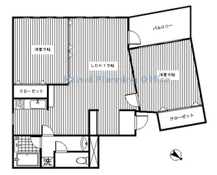 フォリオフラッツ【2階】の間取り