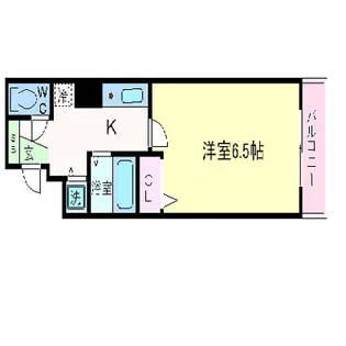 プレサンス梅田フロンティア【7階】の間取り